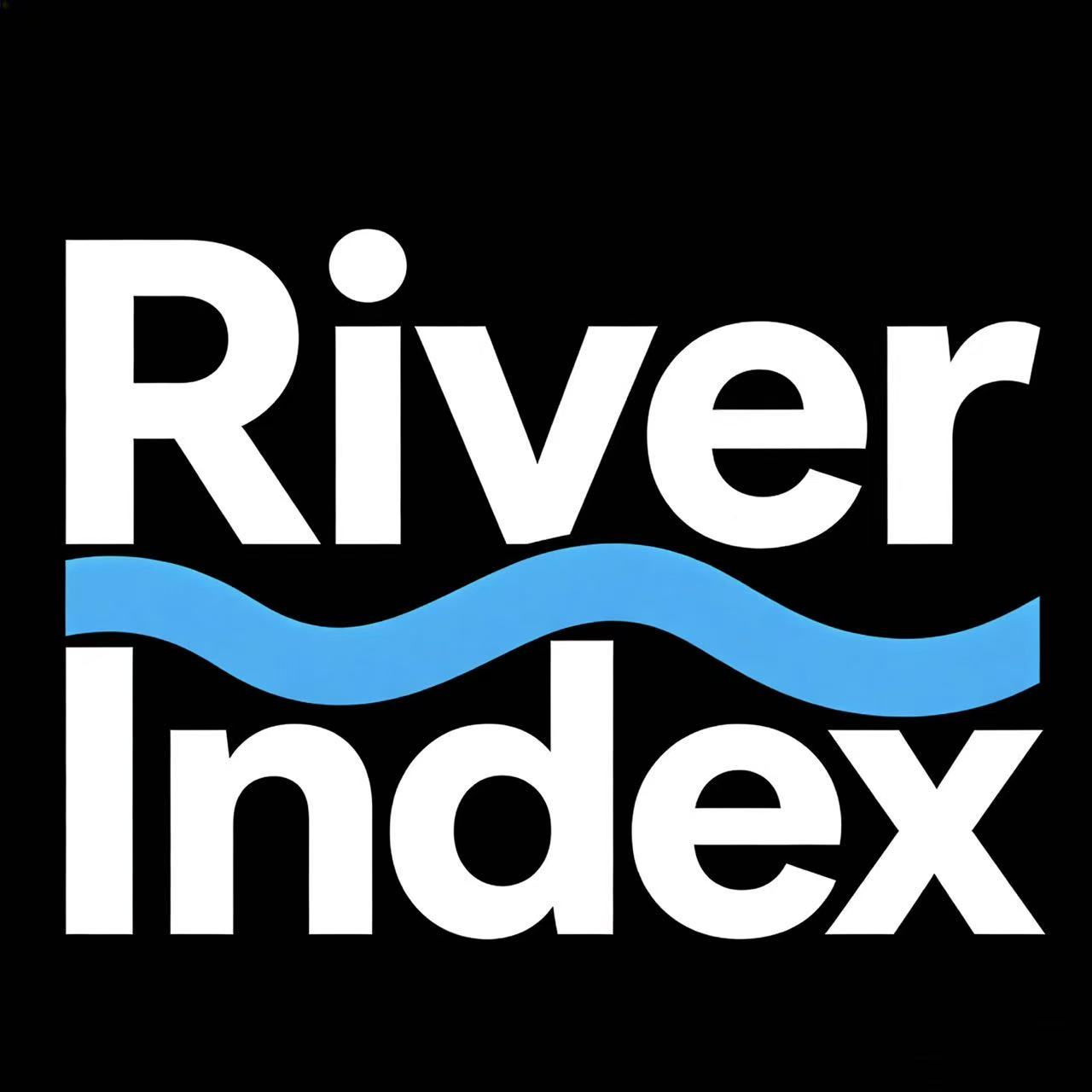 RiverIndex Logo - Global influence index visualization platform